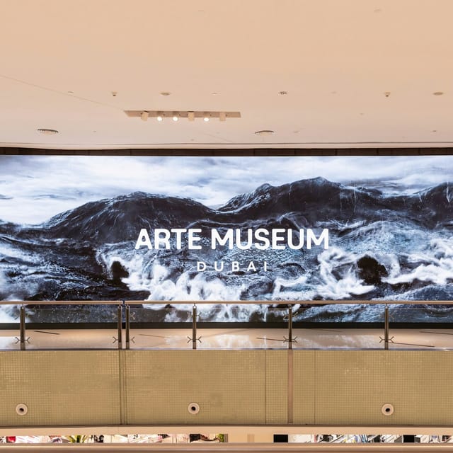 Arte Museum Dubai: Entry Ticket + Arte Tea Bar - Photo 1 of 15